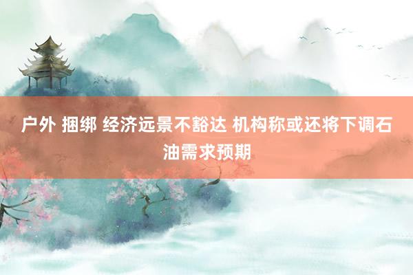 户外 捆绑 经济远景不豁达 机构称或还将下调石油需求预期