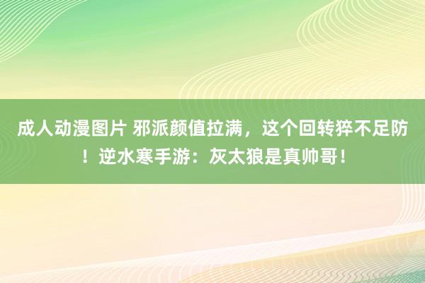 成人动漫图片 邪派颜值拉满，这个回转猝不足防！逆水寒手游：灰太狼是真帅哥！