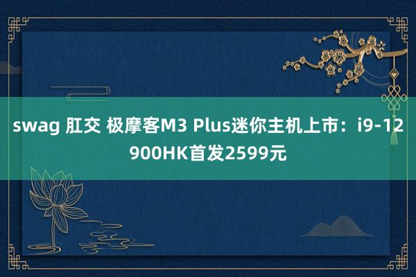 swag 肛交 极摩客M3 Plus迷你主机上市：i9-12900HK首发2599元