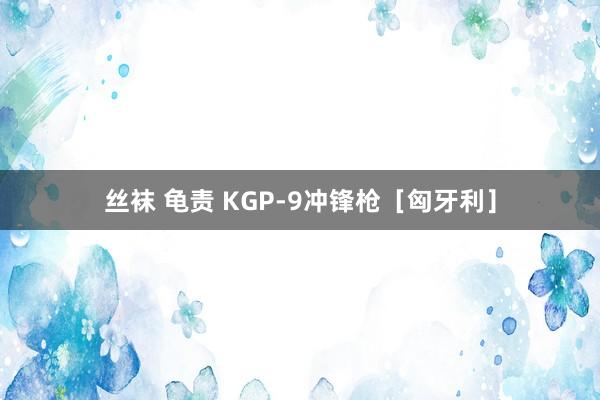 丝袜 龟责 KGP-9冲锋枪［匈牙利］